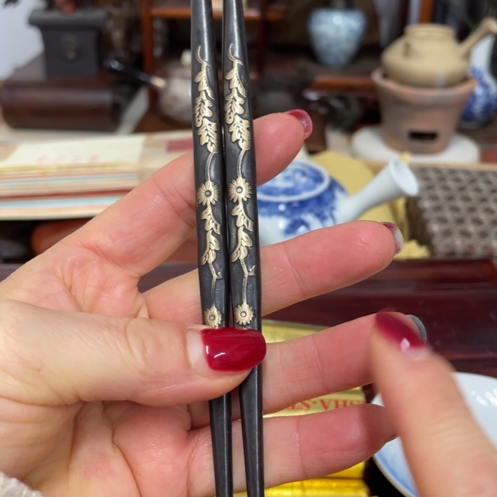 铜中古工艺品摆件