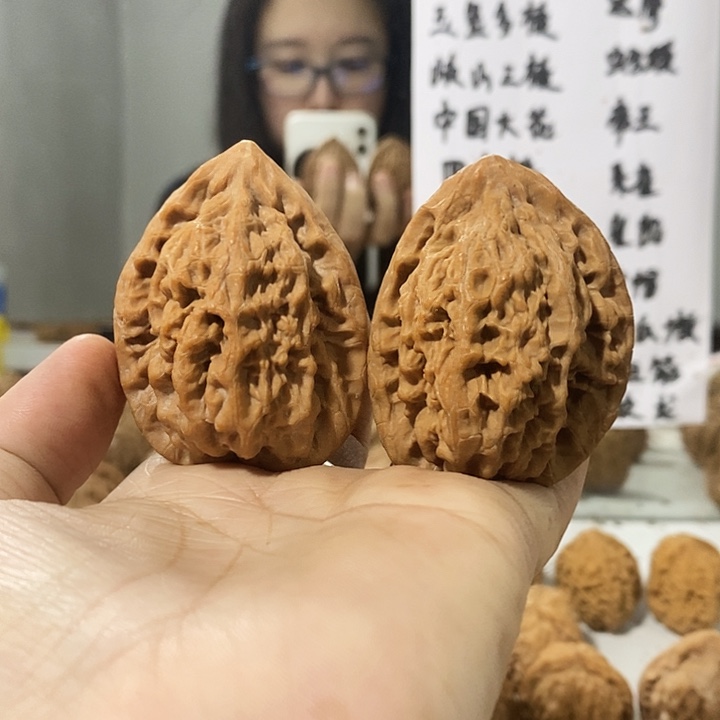 吊坠文玩核桃金公子41