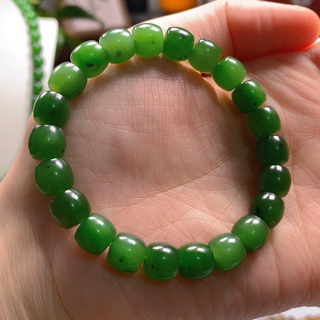 和田玉手串未镶嵌