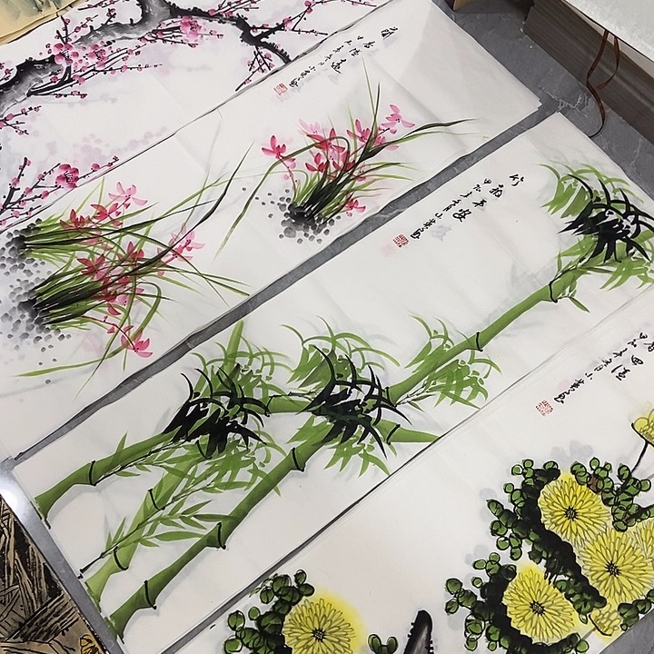 三个张画廊直播间！