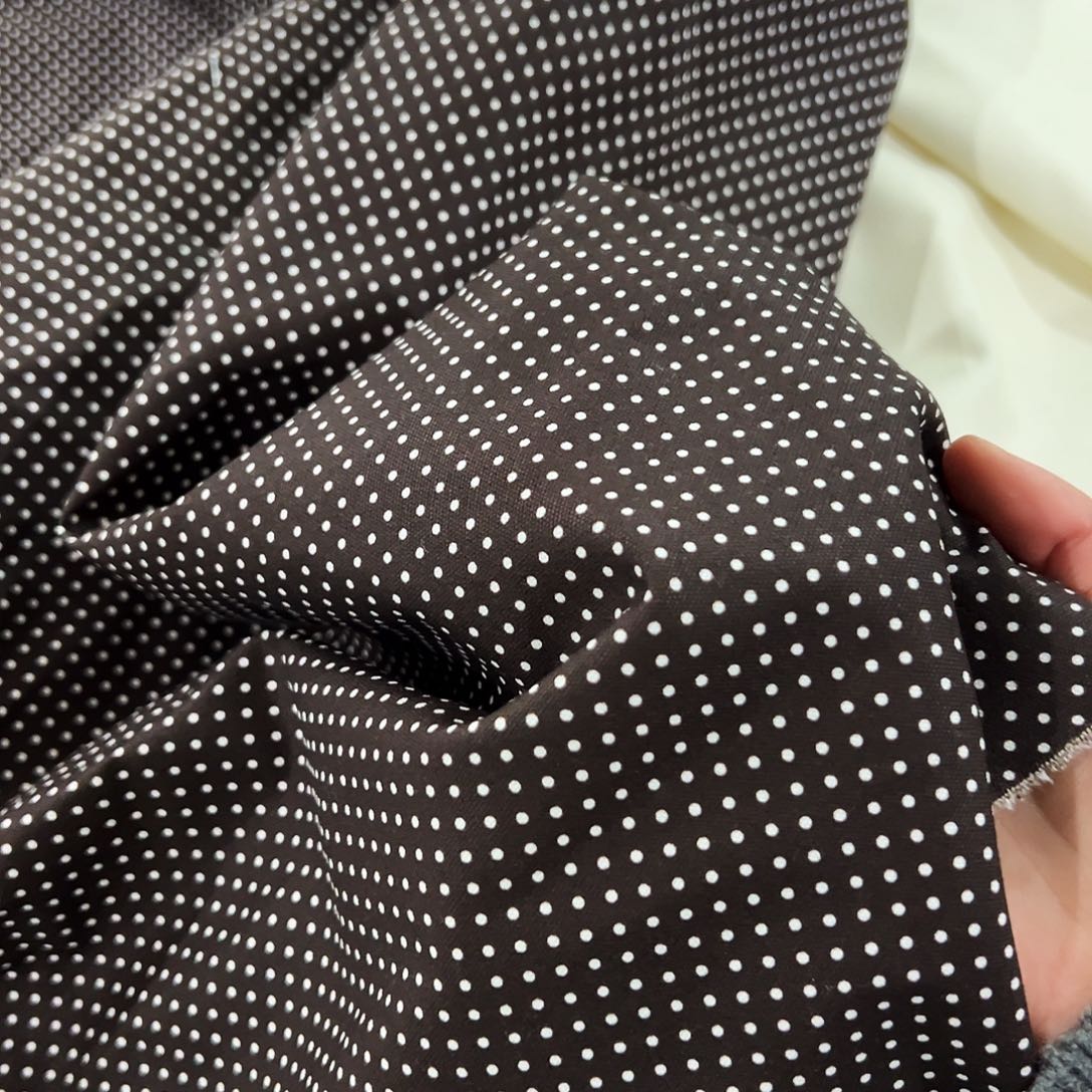 棉一米价纯棉八安帆布1.5米宽C深咖色