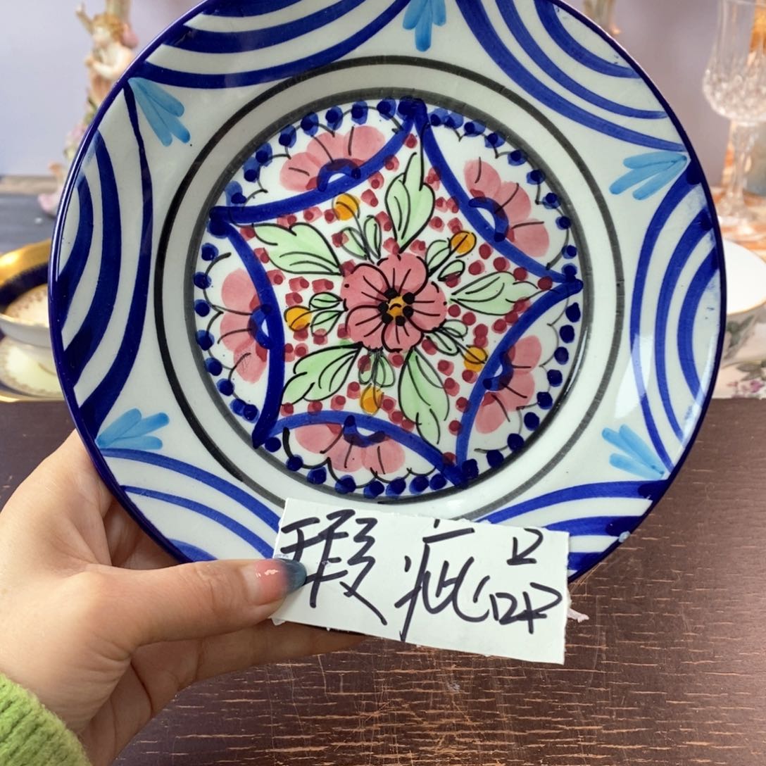 手绘欧洲瓷器水晶瓷器