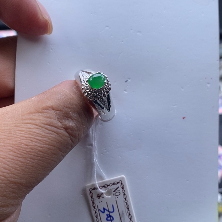 翡翠戒指合金戒指