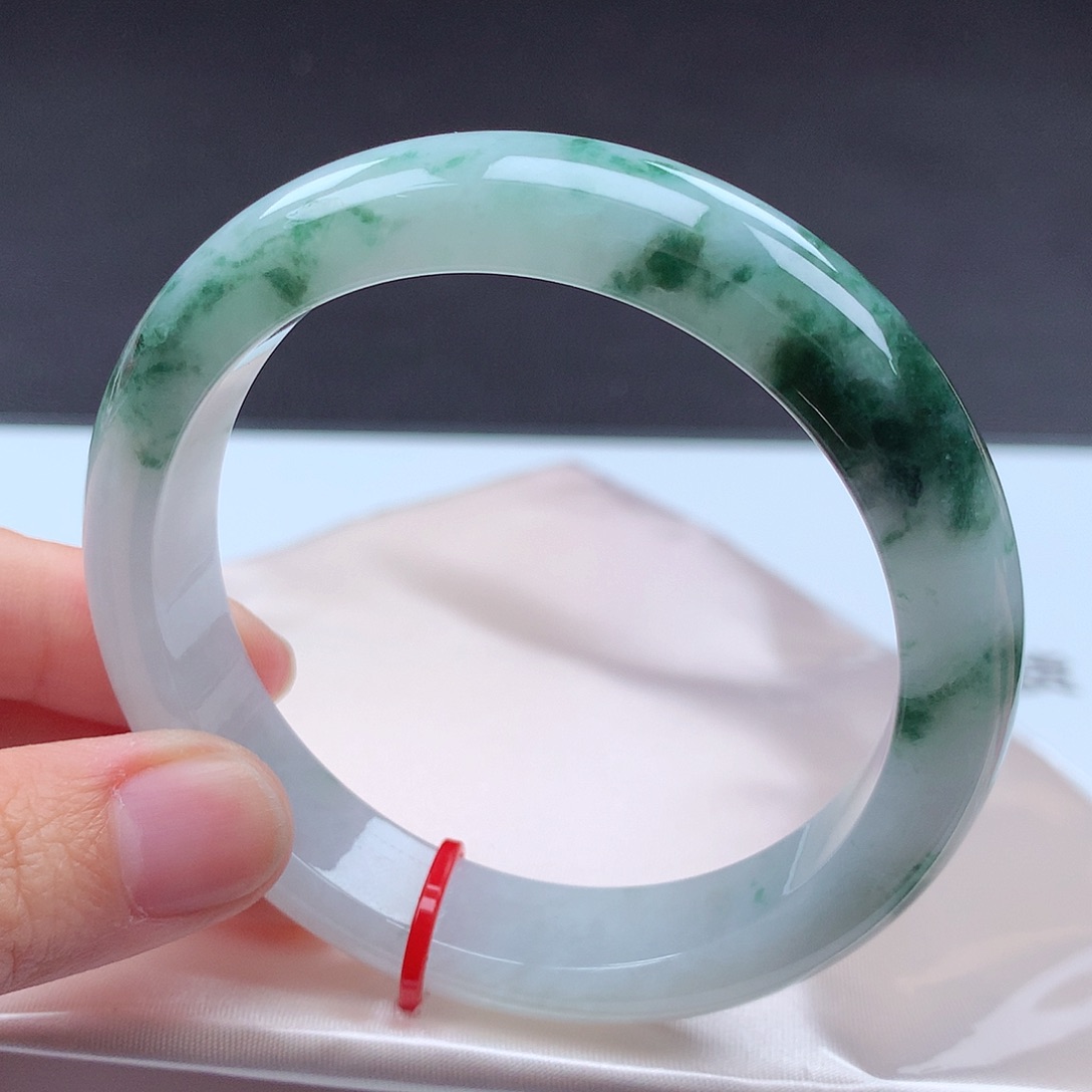 未镶嵌手镯翡翠002055 手镯