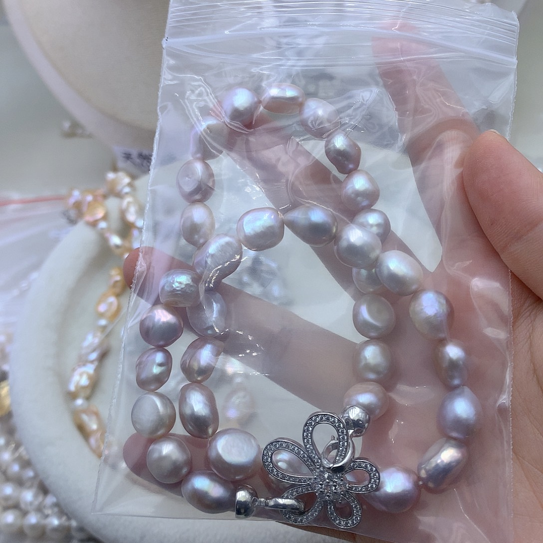 颈饰淡水珍珠合金