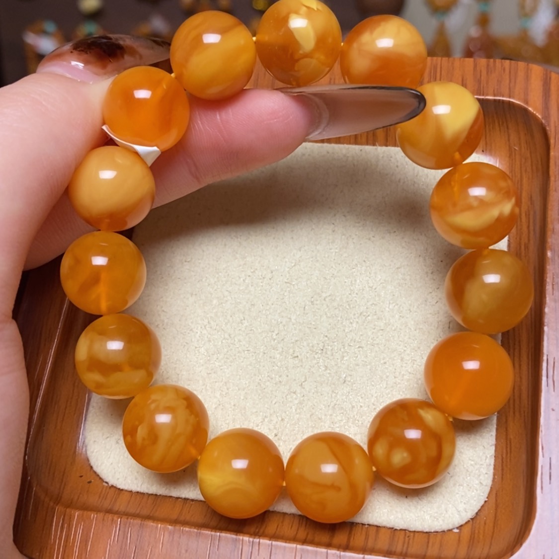 【闪购商品】手链蜜蜡未镶嵌手串