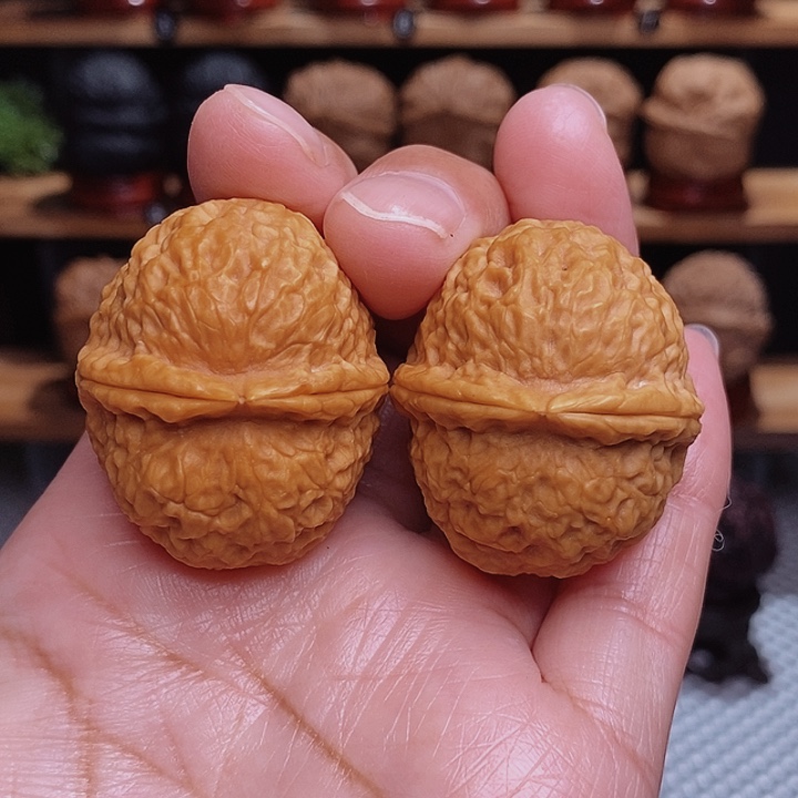 文玩核桃把件石奎元宝1