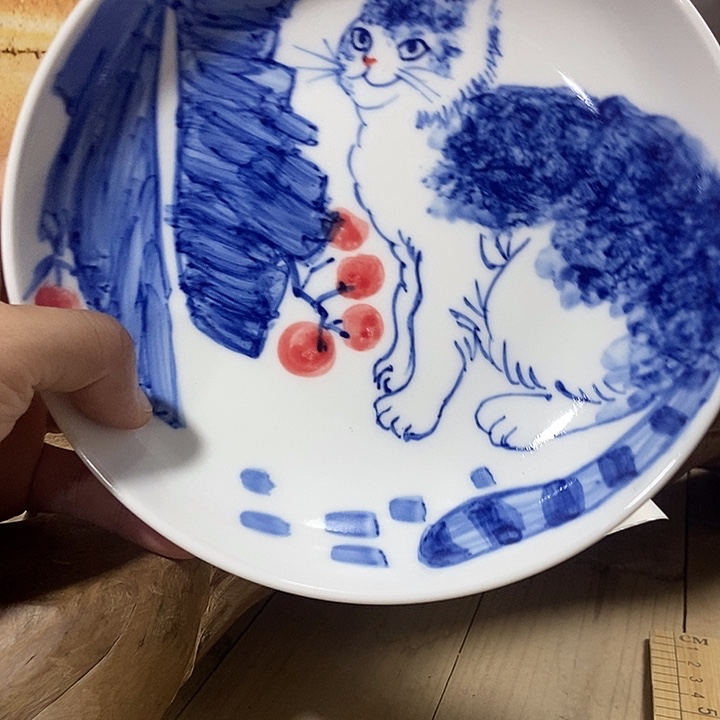 暇疵景德镇手绘高温釉下彩
