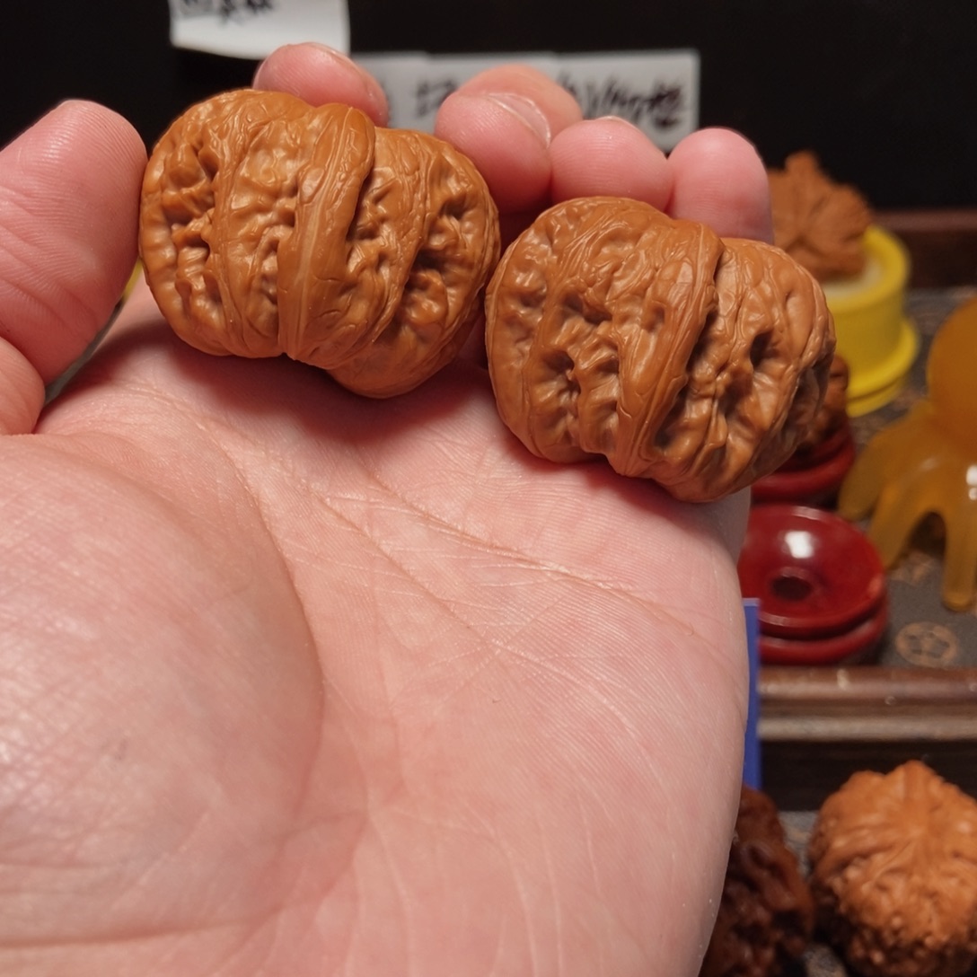 吊坠文玩核桃元宝42尺26