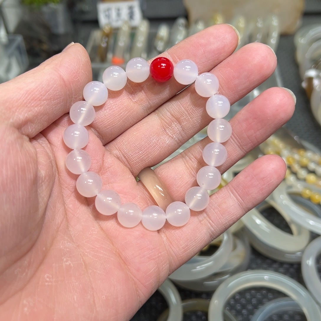 玛瑙/玉髓手链未镶嵌