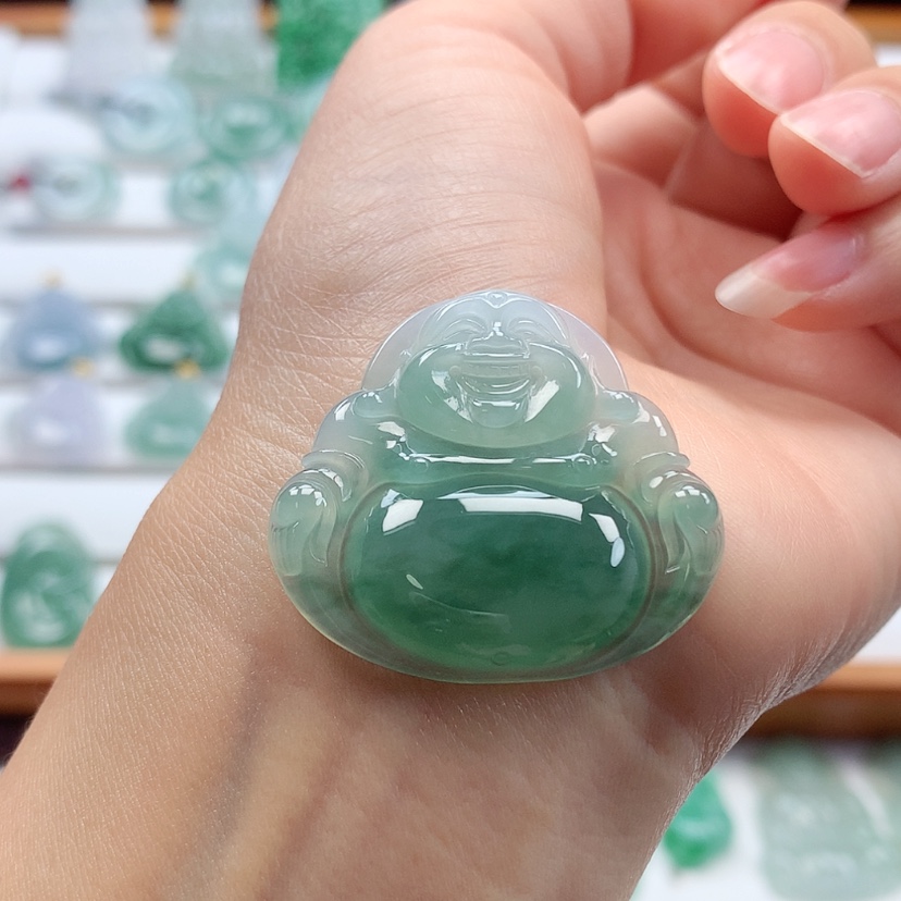 【闪购商品】翡翠吊坠(不含链)未镶嵌
