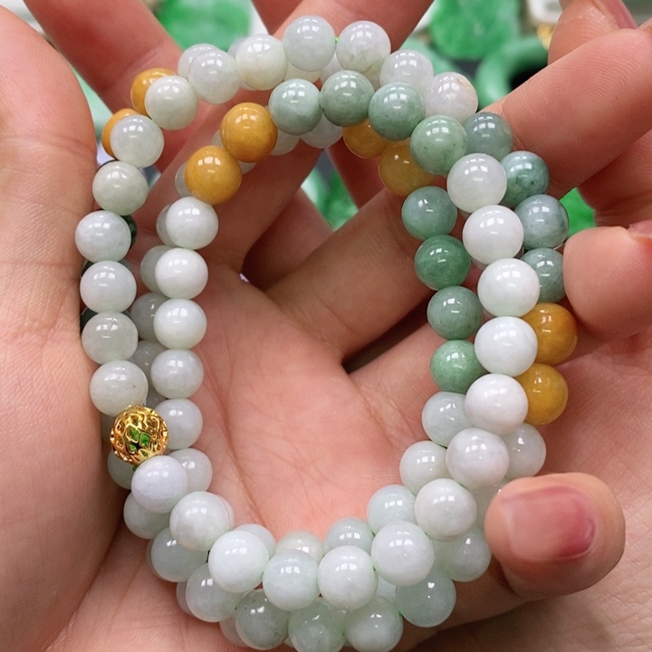 翡翠颈饰未镶嵌吊坠