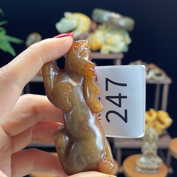 和田玉（糖玉）未镶嵌挂件