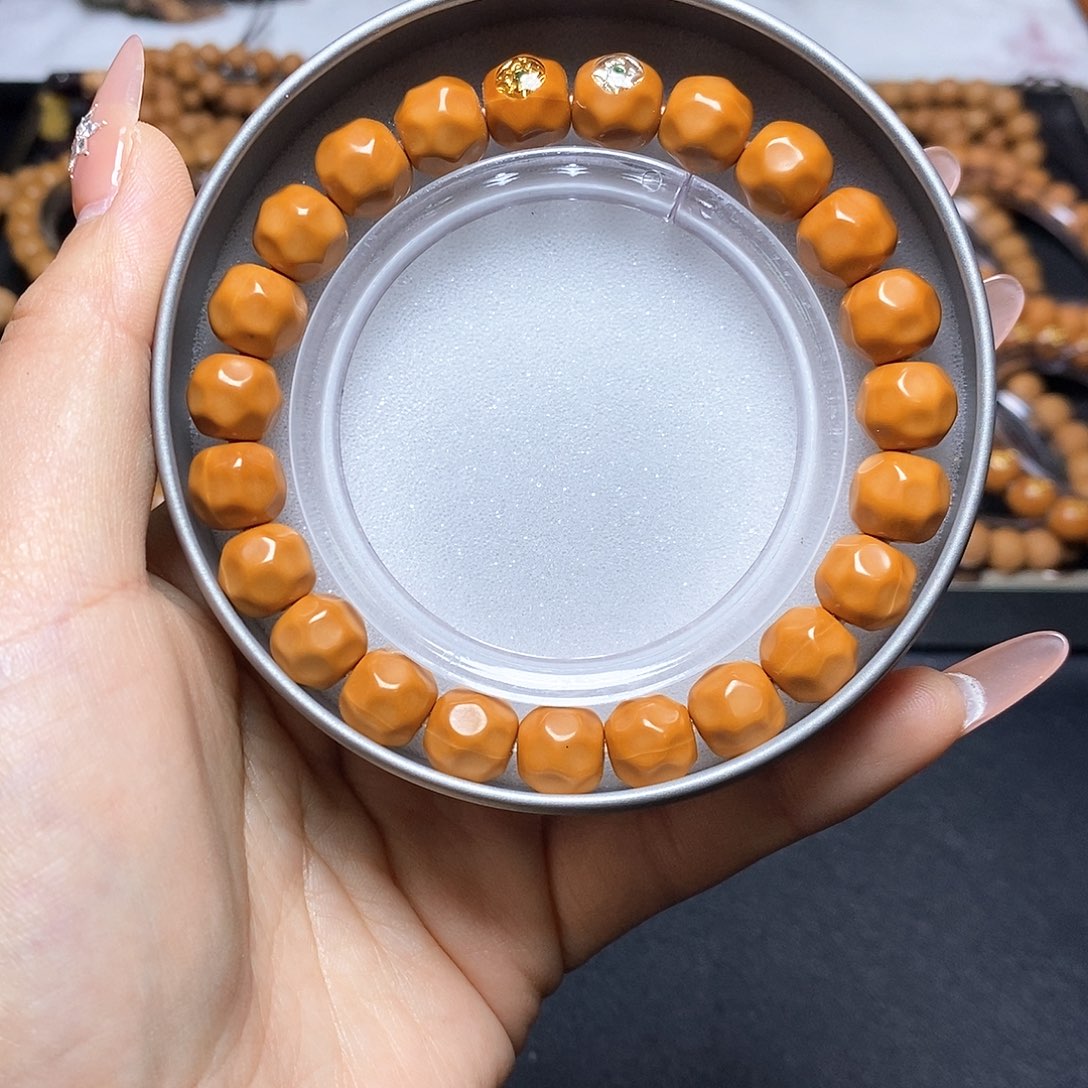 猴头核桃手串金银双标奶酪尺寸10+全品单号126号