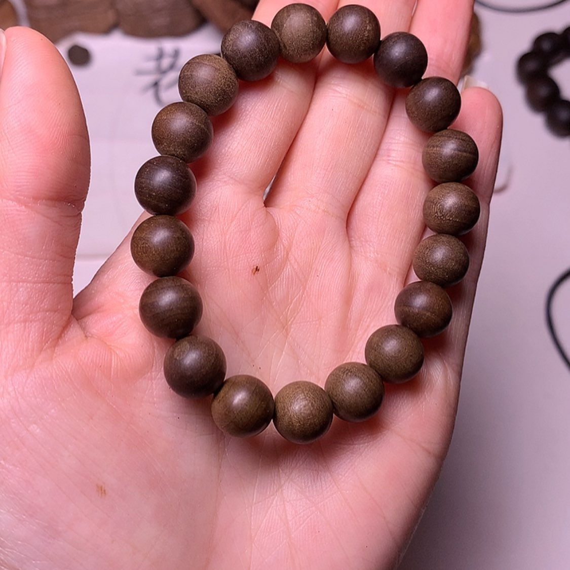【闪购商品】檀香木手串/手链檀香阴沉1.0/19