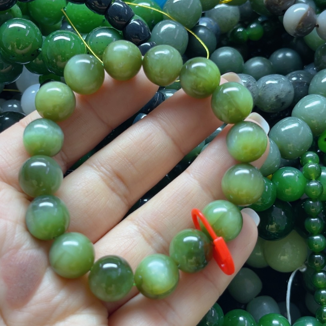 和田玉手链未镶嵌