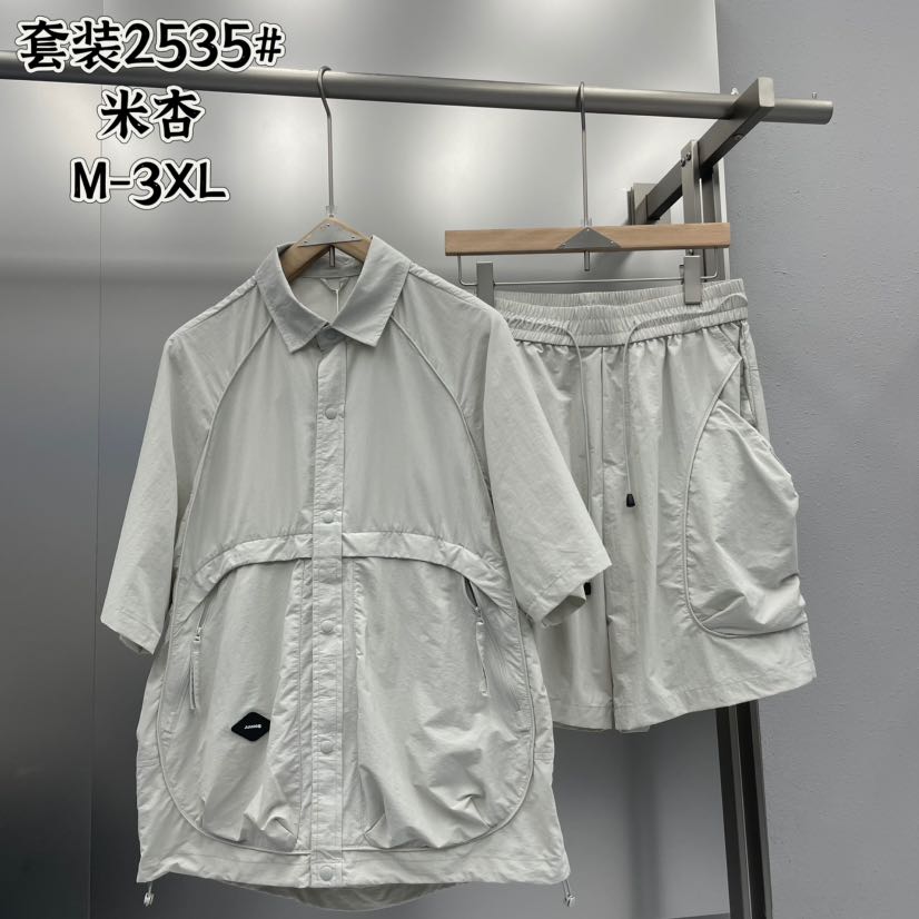 大占推荐  2535-1  休闲时尚潮牌套装