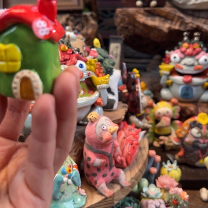 摆件陶小镇青花每日有新品