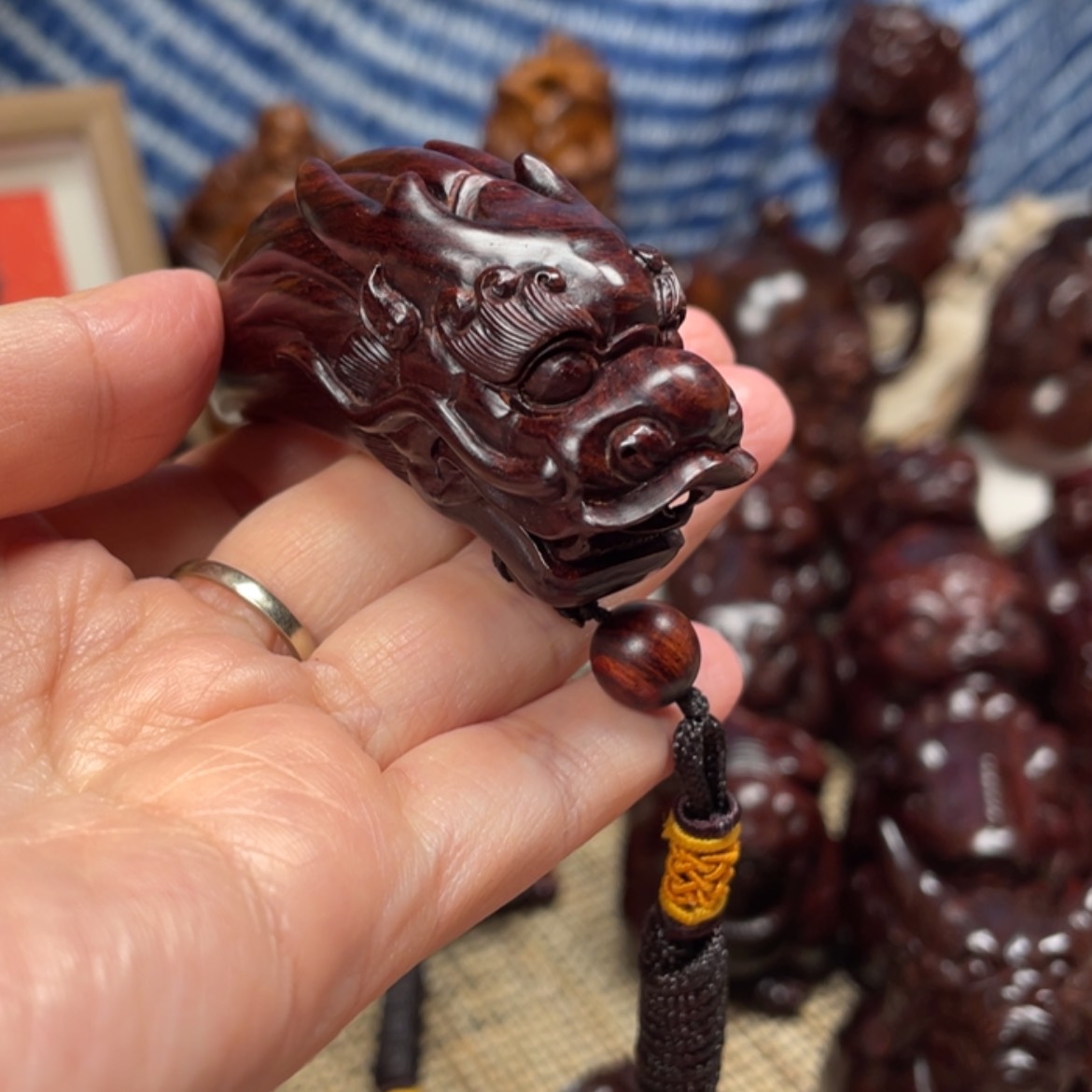 【闪购商品】黄花梨/降香黄檀手串/手链