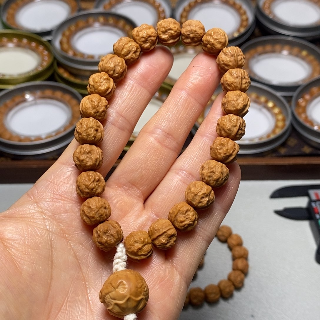 猴头核桃手串339号11-12左右蛤蟆头手持全品