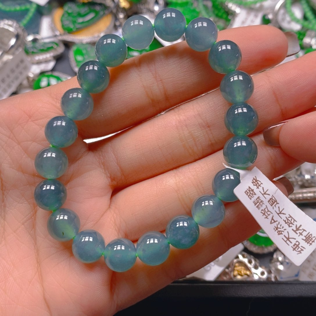 翡翠手链未镶嵌8888889989