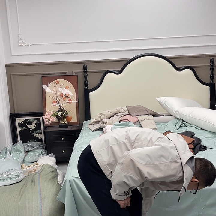 小***。棉全棉棉全棉078四件套随机尺寸