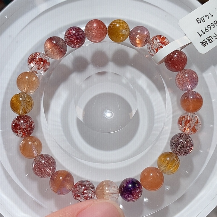 水晶手链未镶嵌F超七7.8