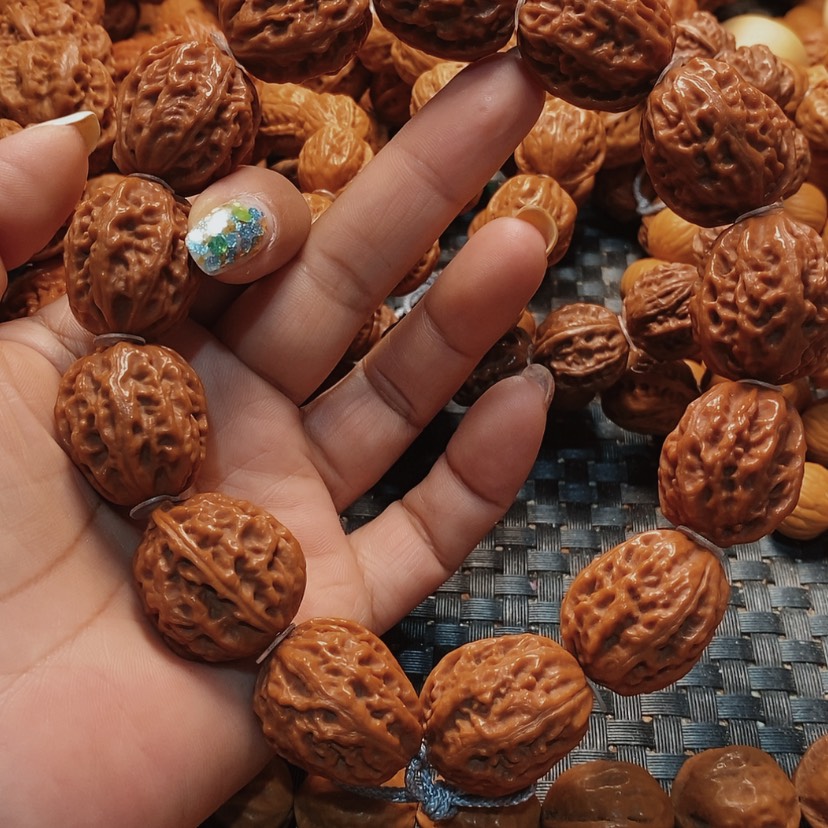 【闪购商品】文玩核桃吊坠珊瑚纹