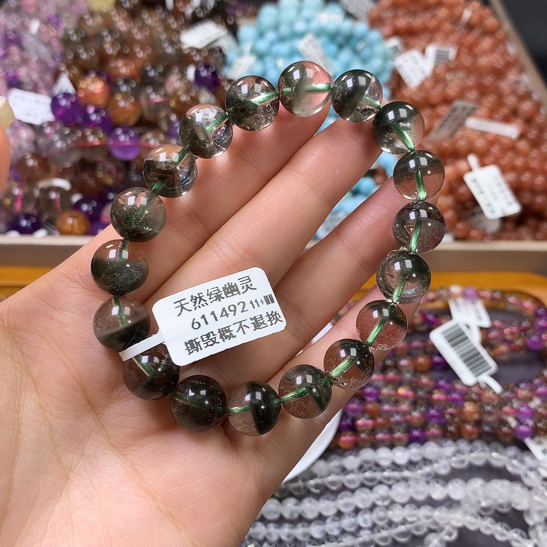 未镶嵌手链水晶，