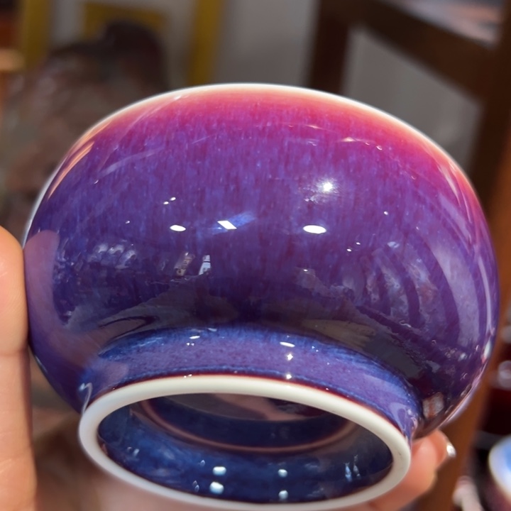 瓷片景德镇品艺轩郎紫