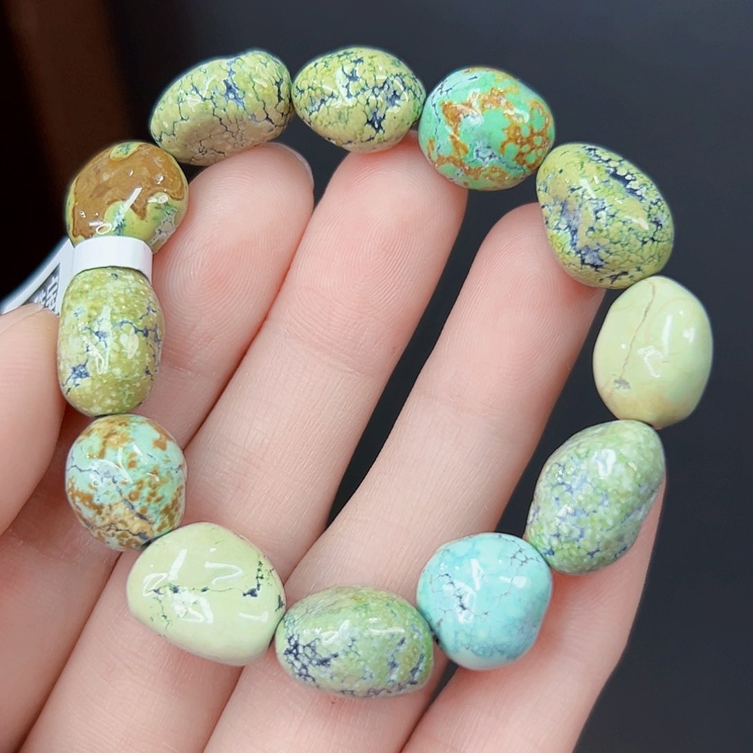 绿松石珠宝奇石未镶嵌