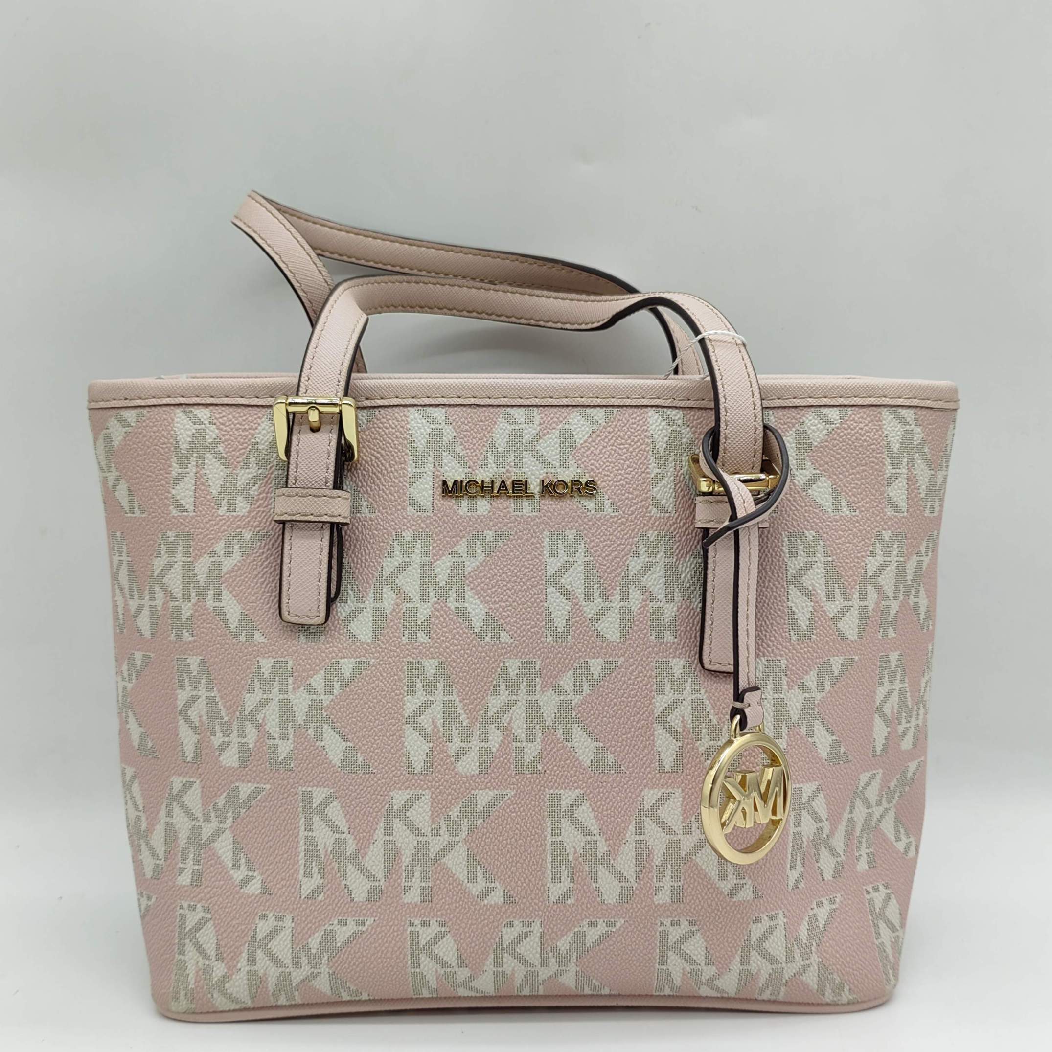 95新 MICHAEL KORS/迈克高仕 粉色手提包  1538 1671 