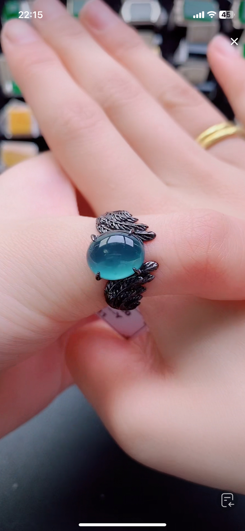 天然翡翠戒指s925银男戒