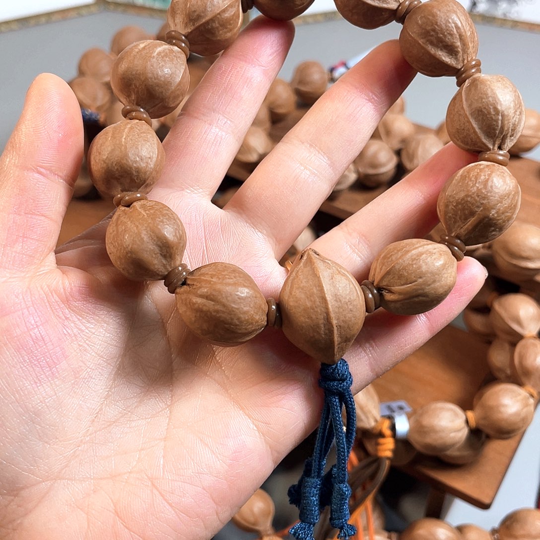 斌***你橄榄核手串/手链18/22梅林铁核