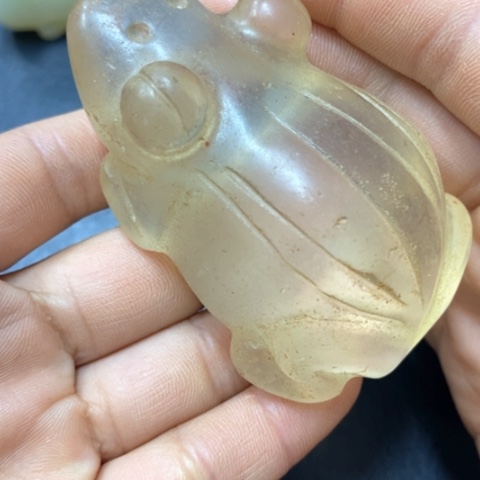 和田玉（糖玉）挂件未镶嵌