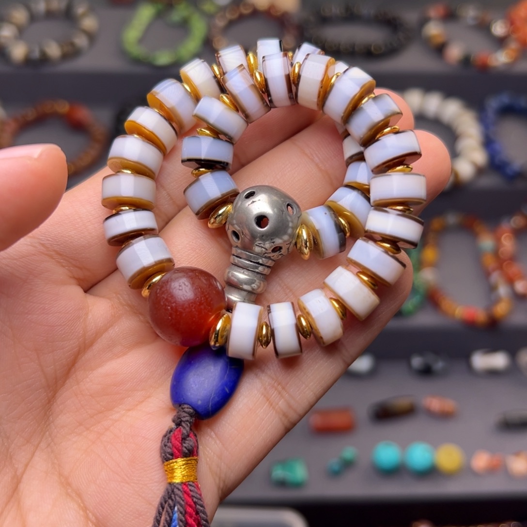 玛瑙/玉髓未镶嵌颈饰