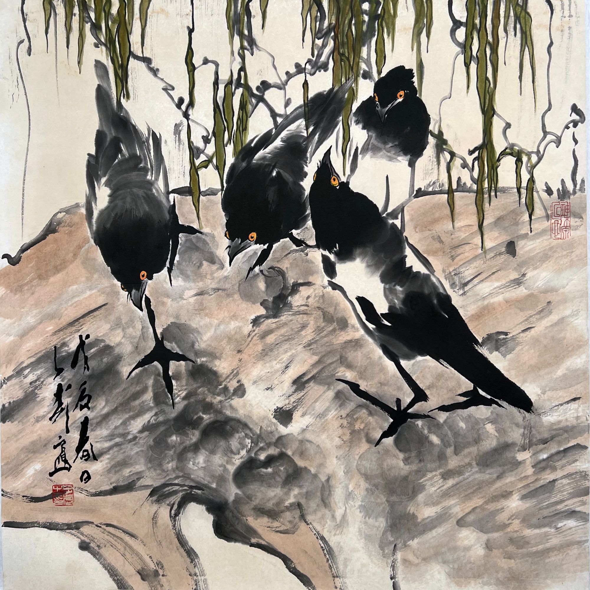 GT1842-王子武绘画托片68x68cm/约4平尺