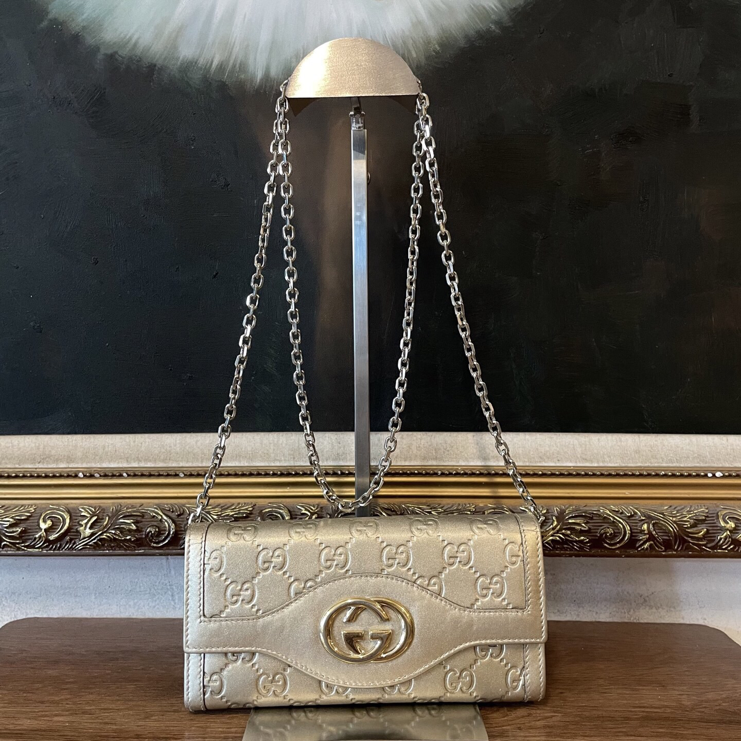 95新 GUCCI/古驰 古驰钱包/007466/尺寸18*9