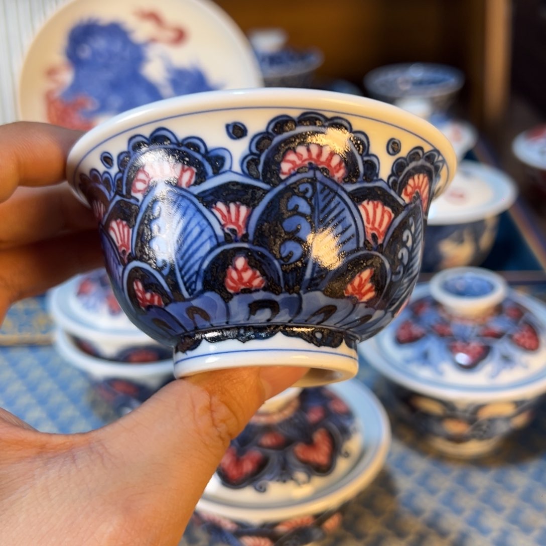 摆件景德镇茶器百宝箱