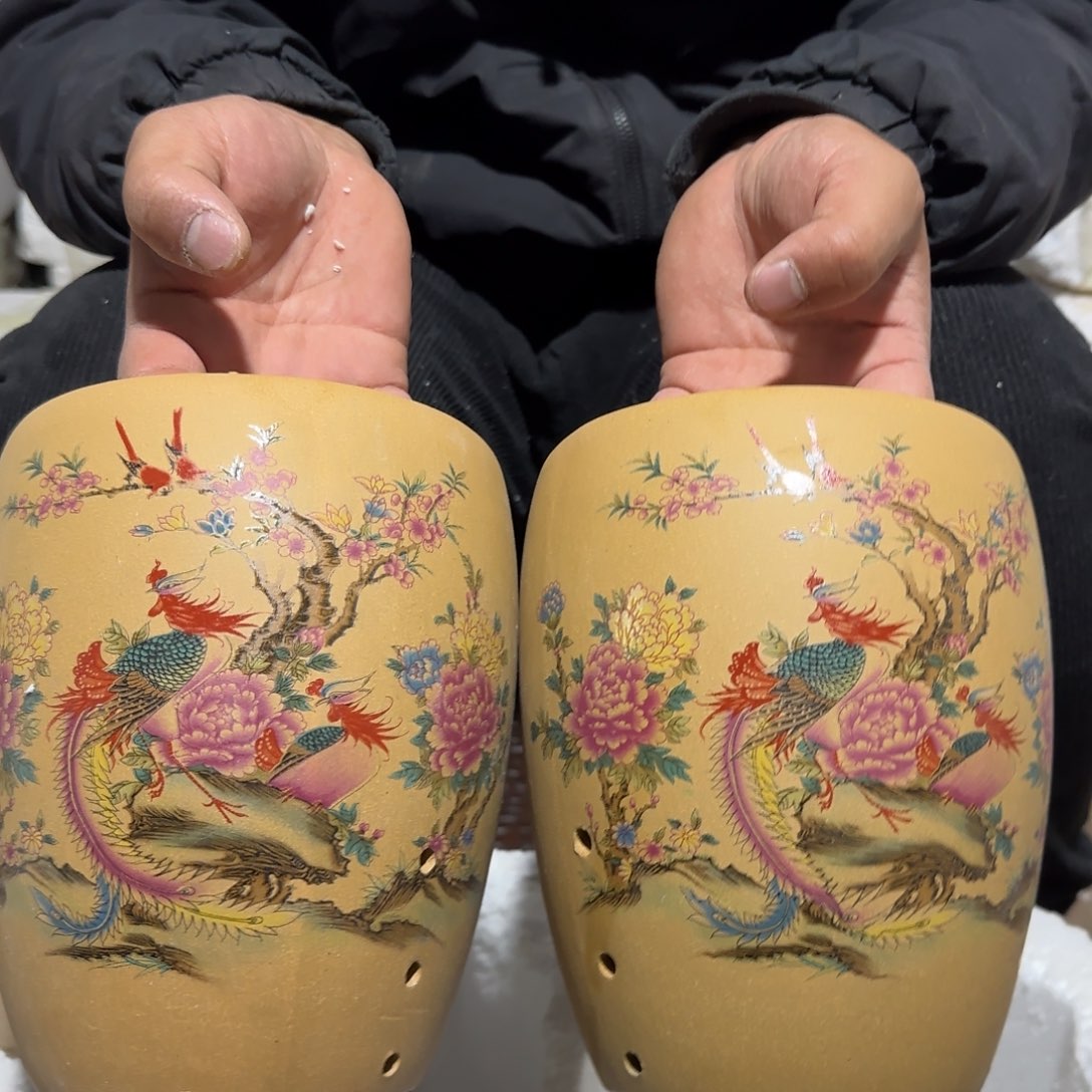 紫砂花盆口径15高度20