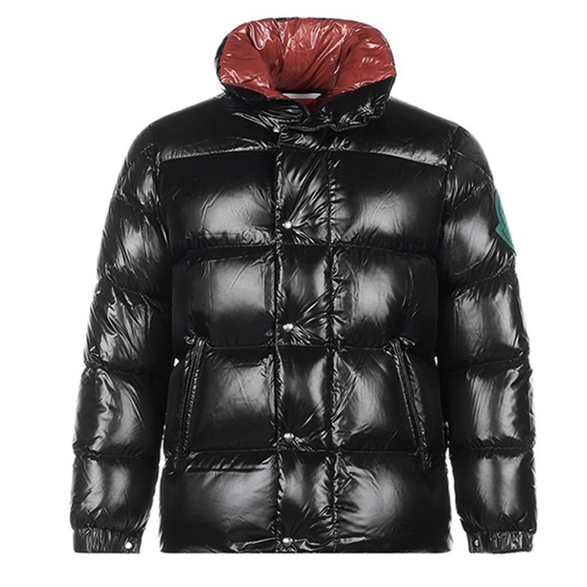未使用 MONCLER /2码/黑色限定款LOGO羽绒服