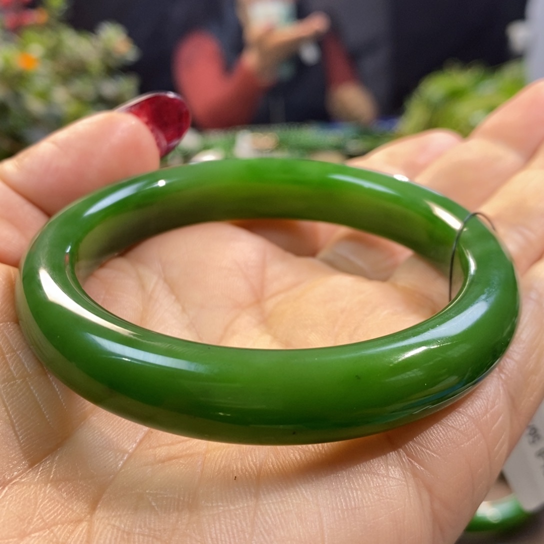 和田玉（碧玉）手镯未镶嵌