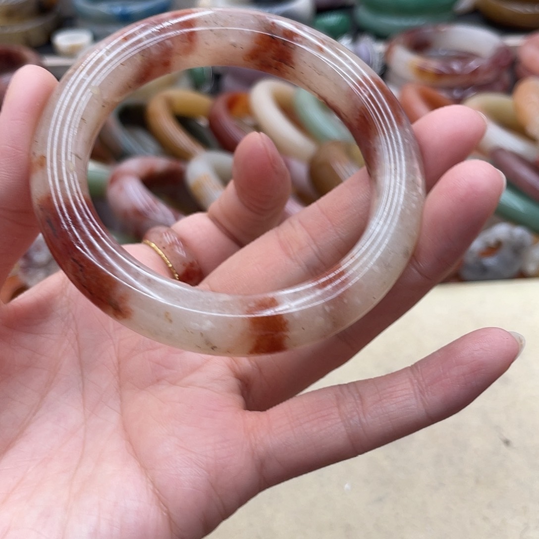 石英质玉圈口57未镶嵌