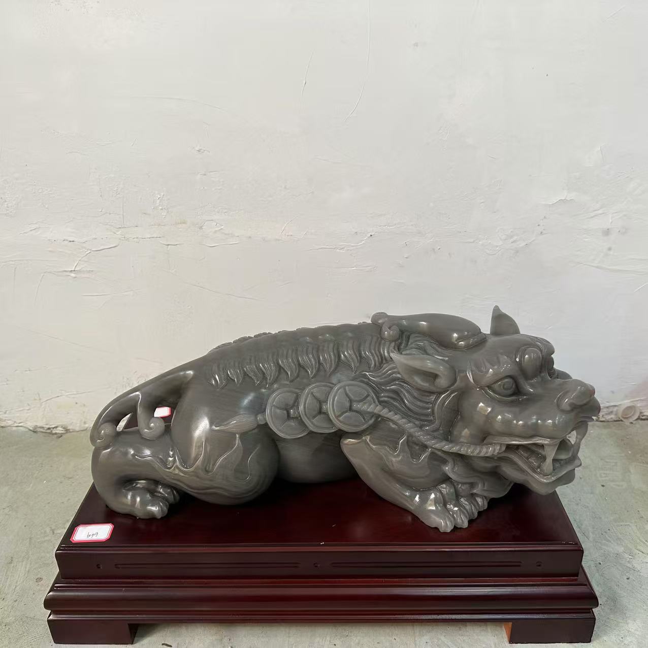 貔貅桌面摆件办公室博古架平安吉祥纯手工立体精美玄关