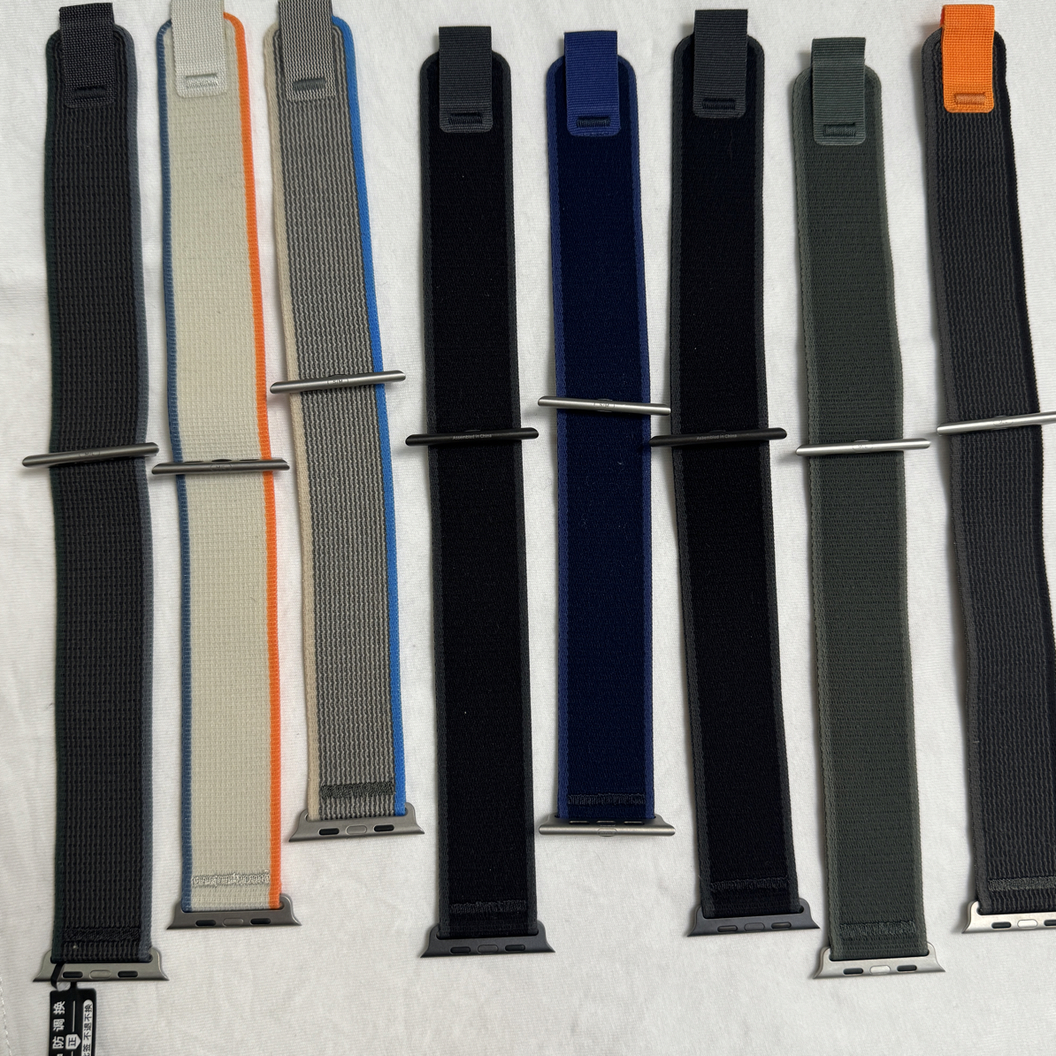 9-95新applewatch原装表带 ultra 49mm野径回环表带 24款纯黑色 