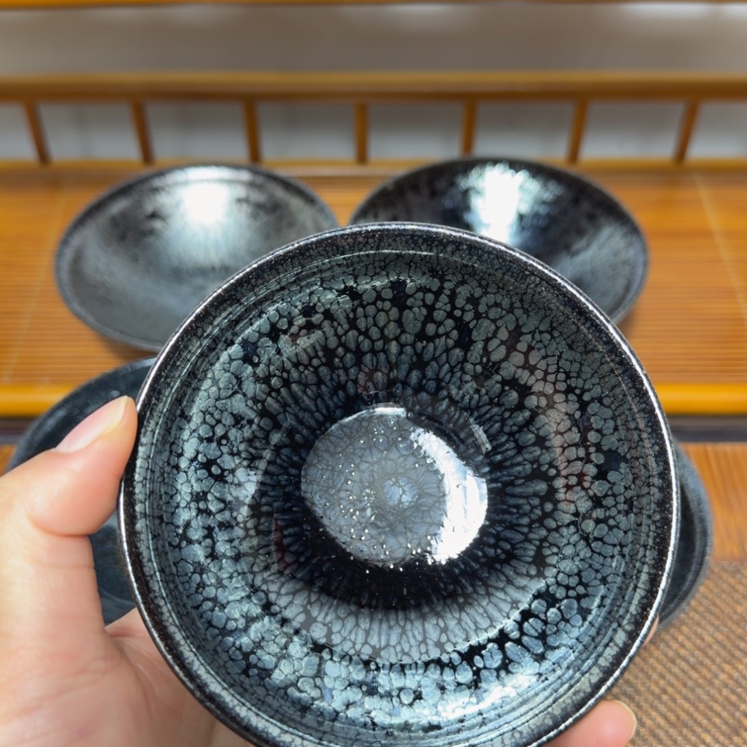 茶盏建盏手工制作主人杯茶杯的