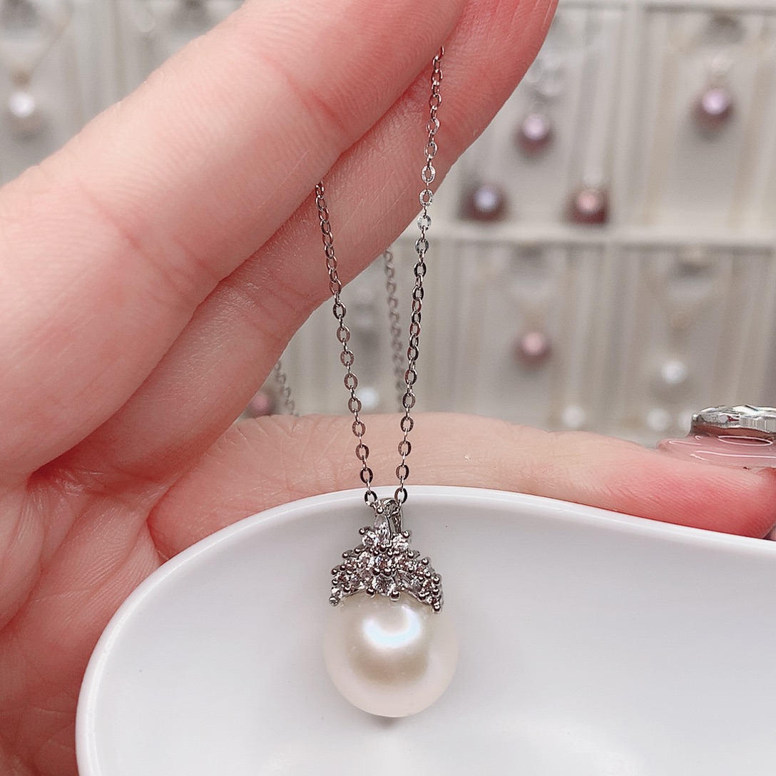 吊坠(赠链)合金淡水珍珠
