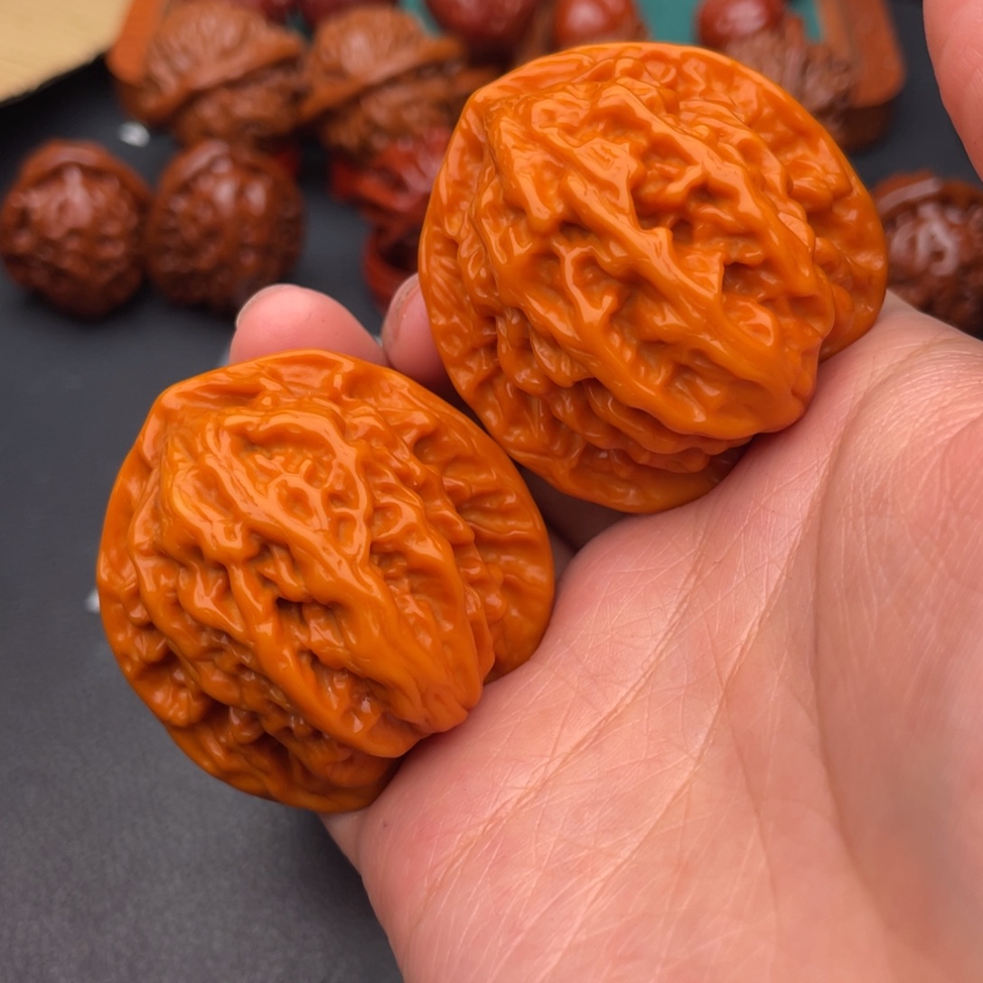 把件文玩核桃盘龙纹