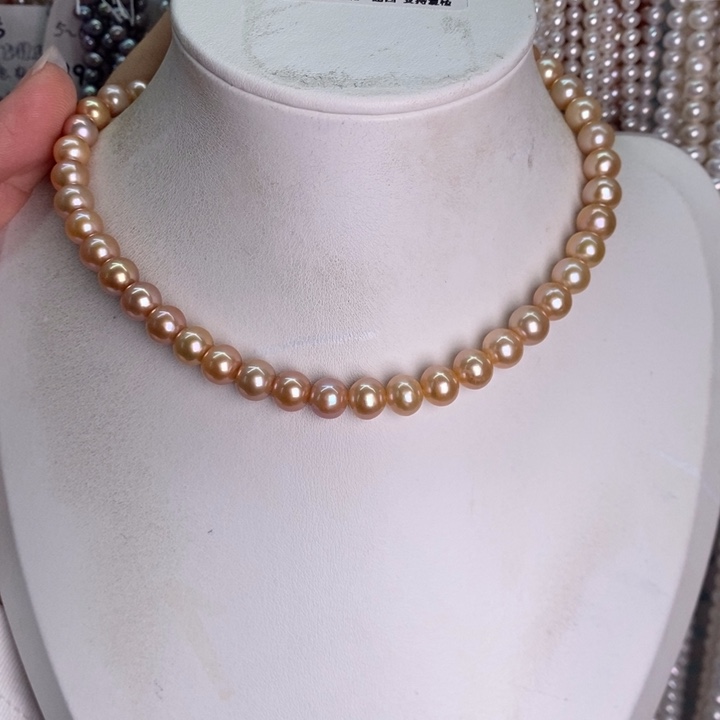 未镶嵌闪购 半成品淡水珍珠朵*