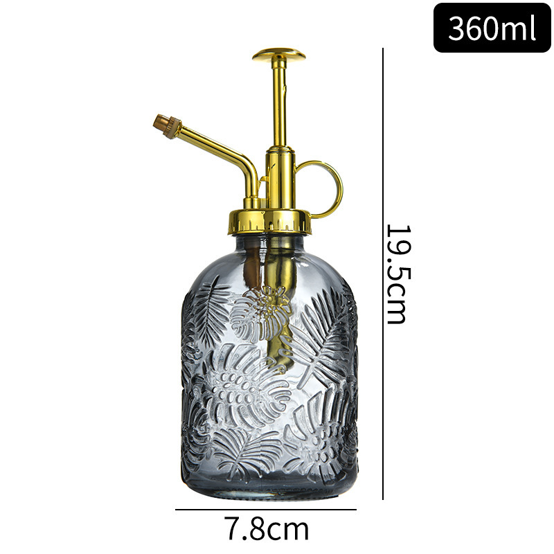 创意按压式糖果色喷水壶手压式园艺工具喷壶嘴阳台植物【A8】